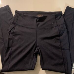 Mondetta Grayish Blue Leggings L